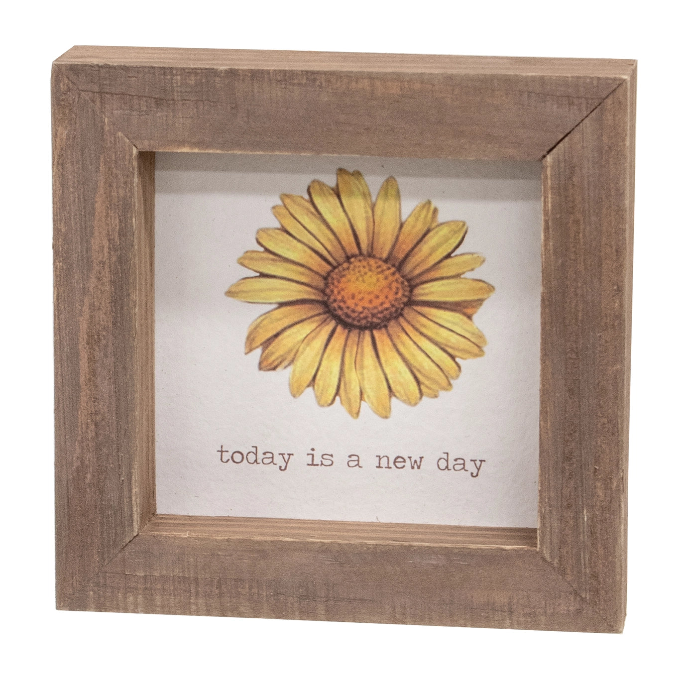 Daisy Framed Sign – Assorted