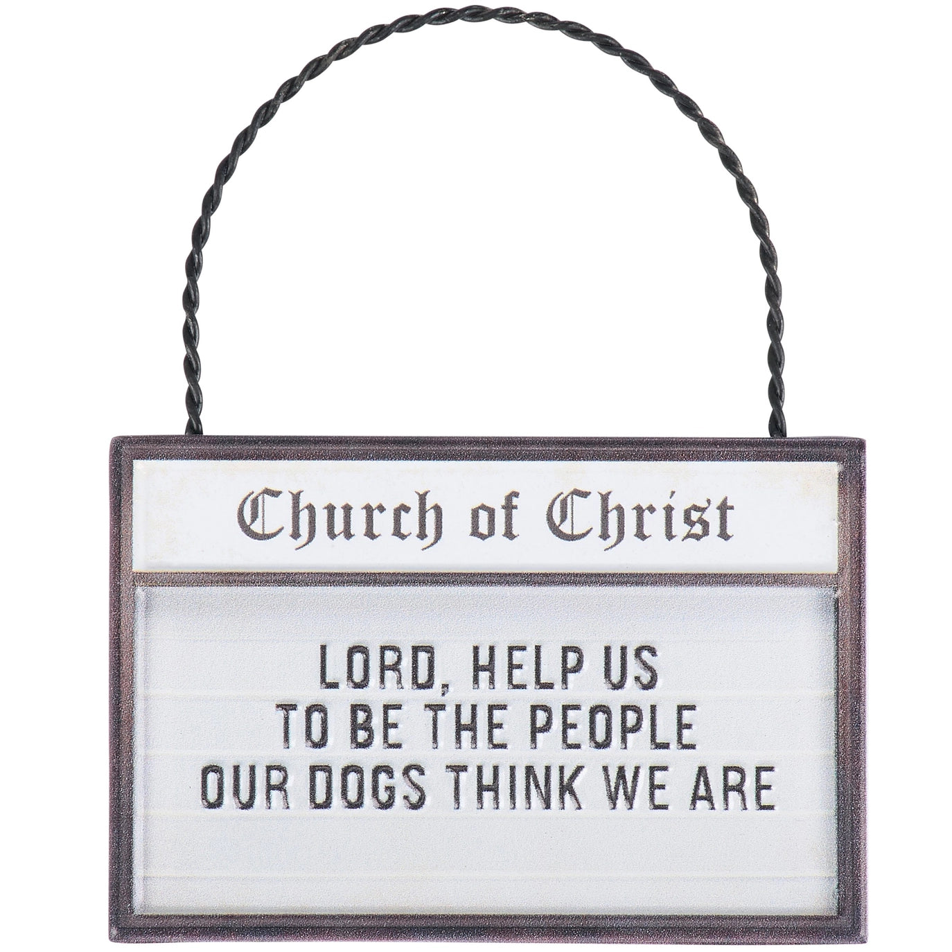 Lord Help Us Ornament