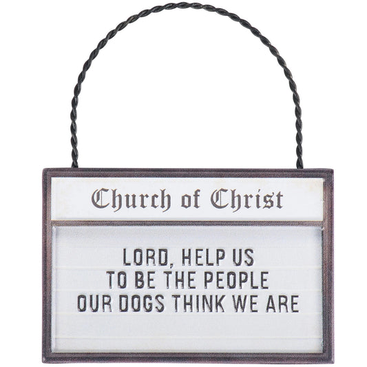 Lord Help Us Ornament