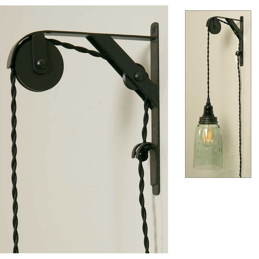 Double Sheave Bracket Pendant Pulley