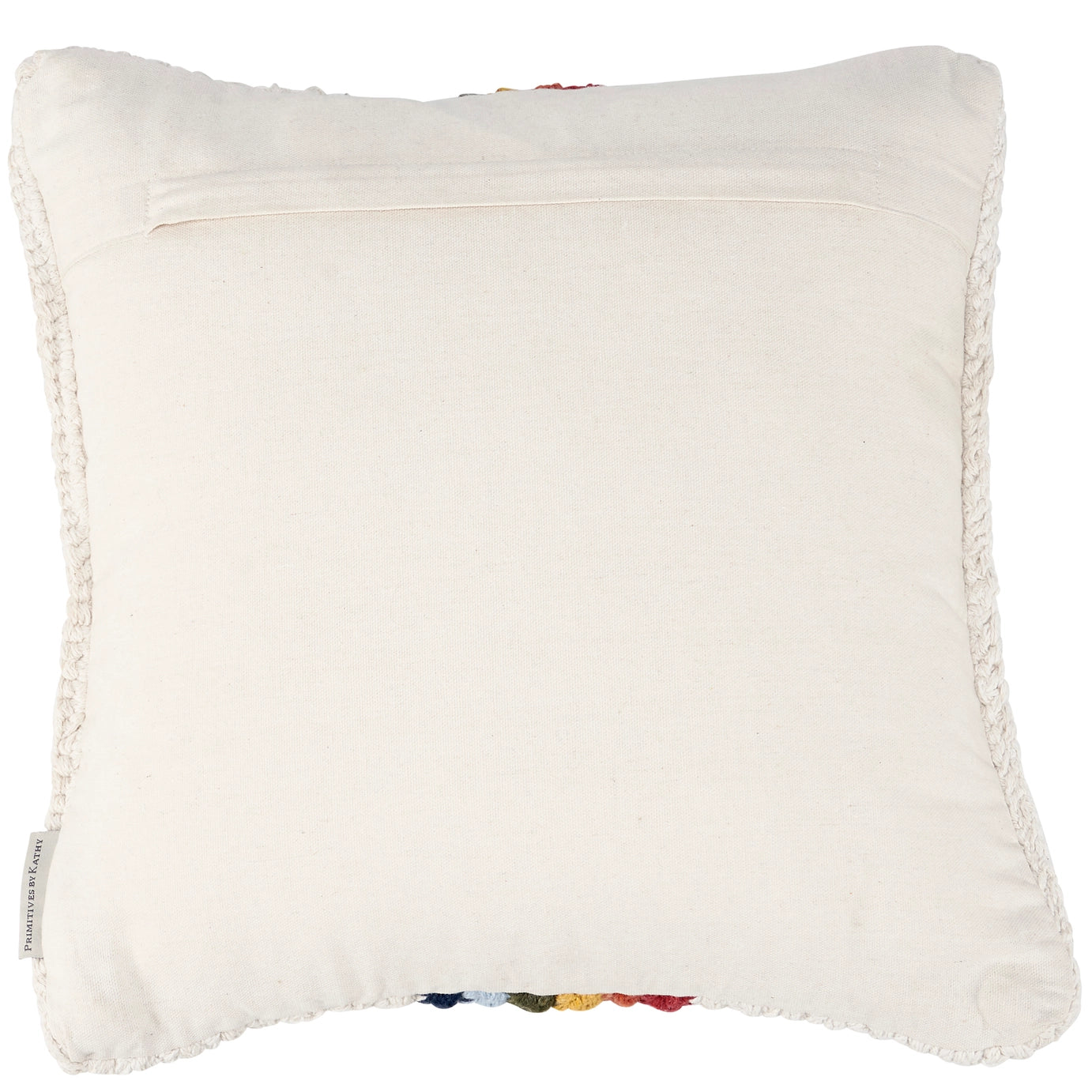 Rainbow Stripe Pillow