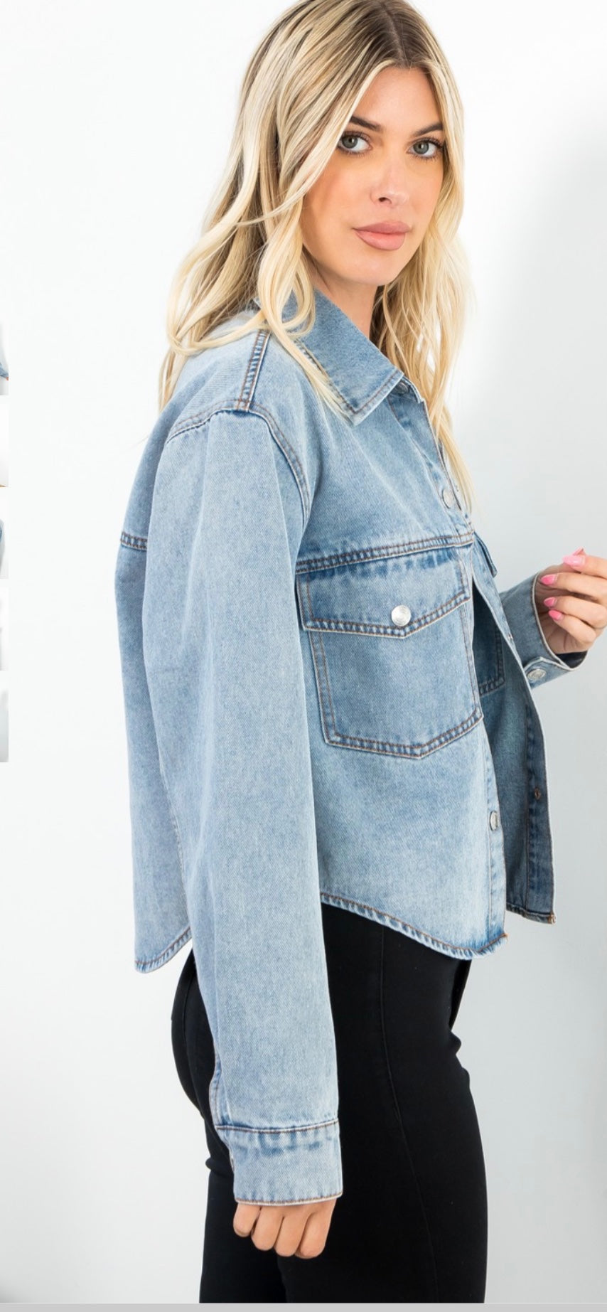 26 international Jean jacket - Extra large - Black