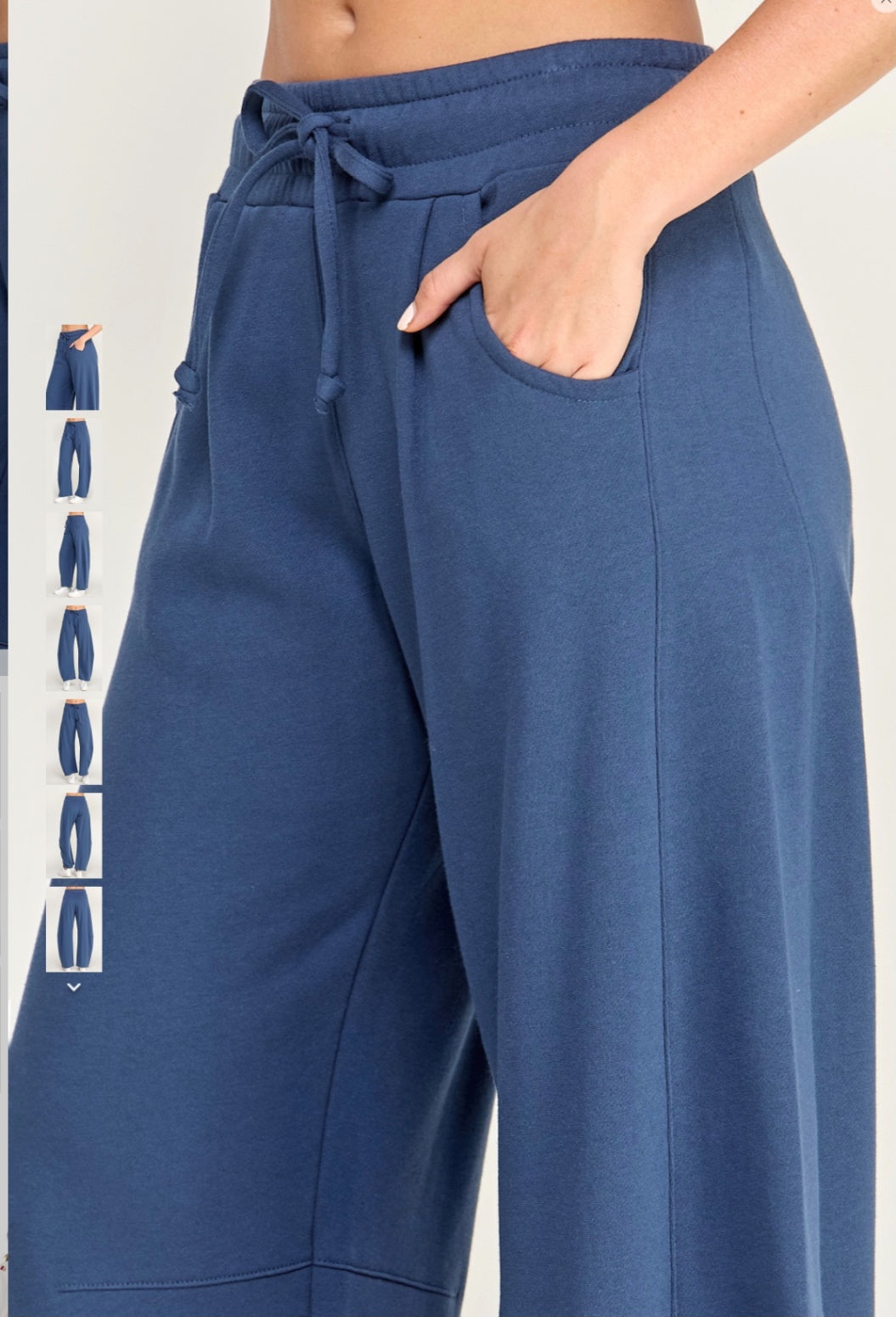 Reflex barrel joggers - Small - Blue