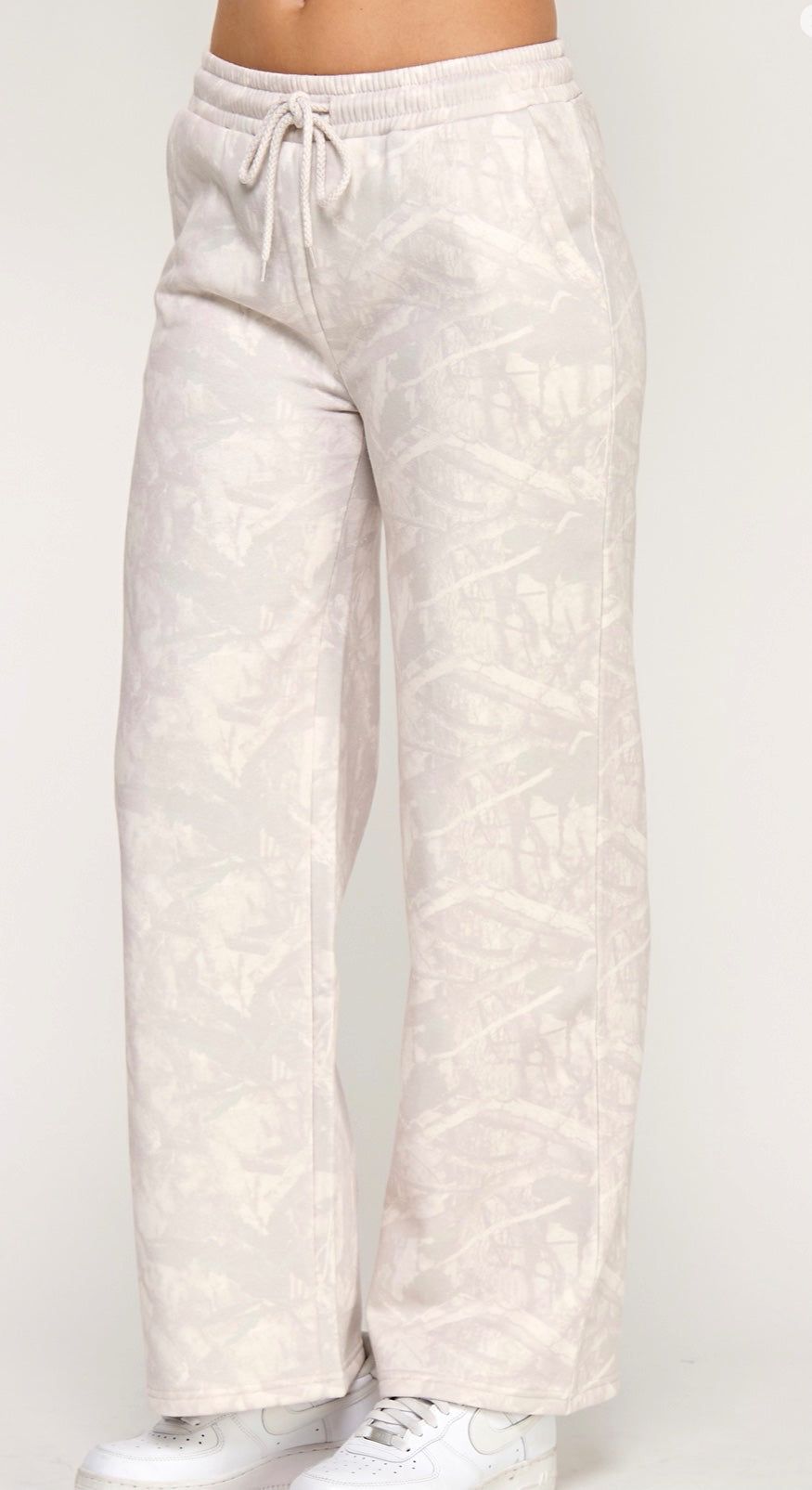 Reflex Joggers - Small - Beige / Cream Camo