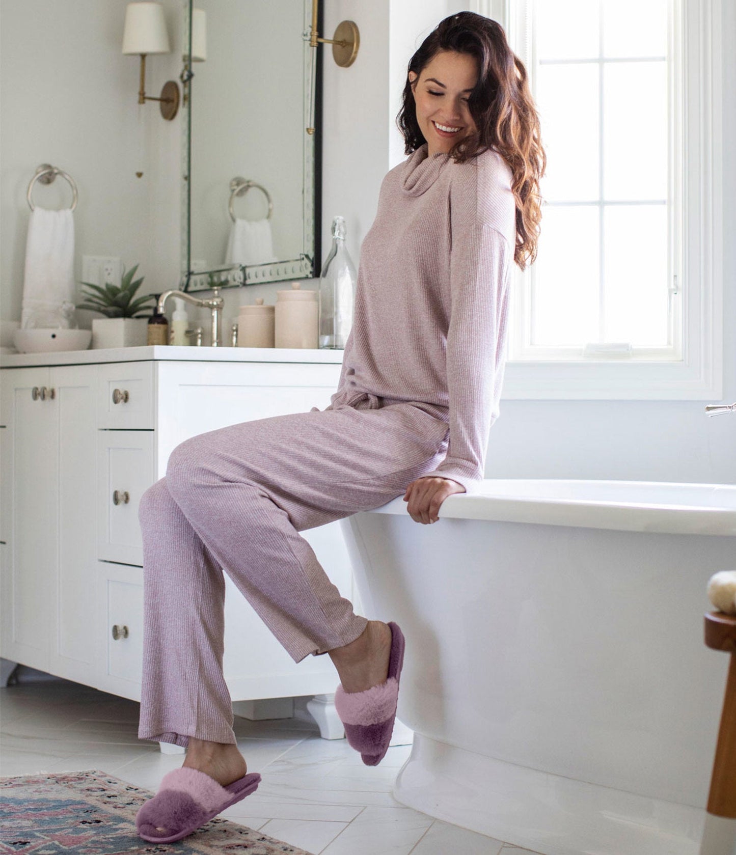 Hello Mello® CuddleBlend Lounge Top - Gray - Large