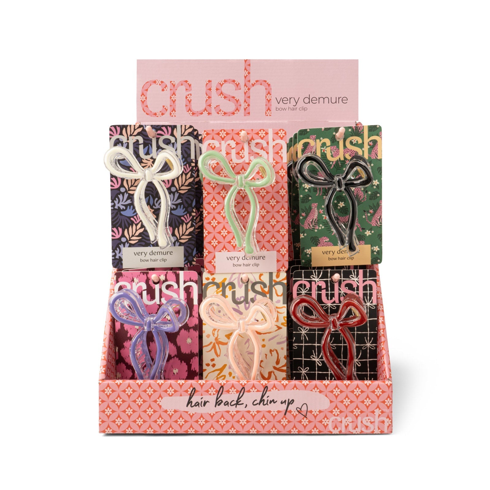 Crush™ Very Demure Bow Hair Clip - Green