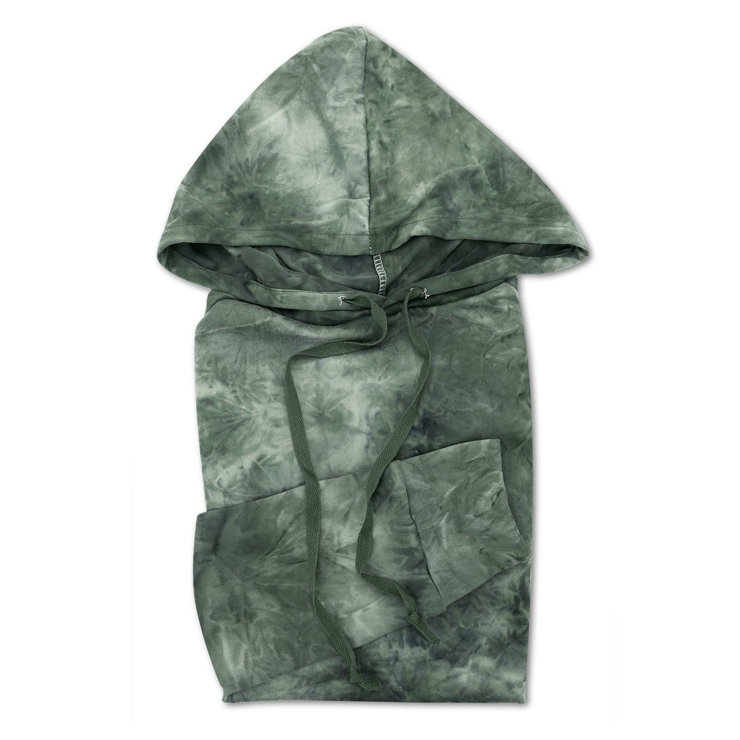 Hello Mello® Dyes The Limit Lounge Hoodie - Green - Small