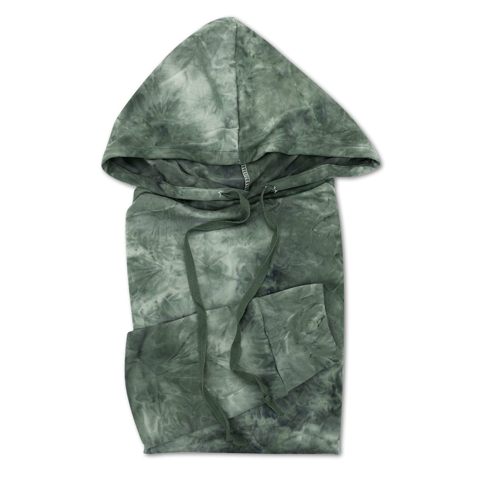Hello Mello® Dyes The Limit Lounge Hoodie - Green - Small