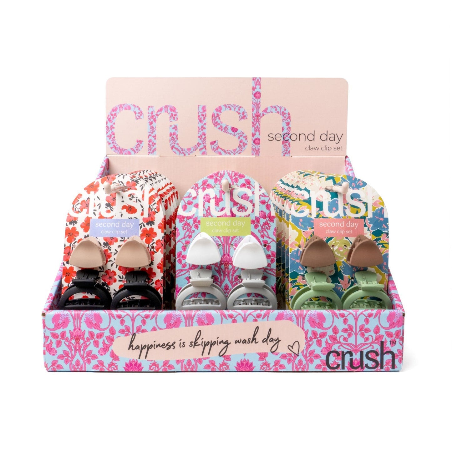 Crush™ Second Day Claw Clip Set – 6 Pack - Set 2