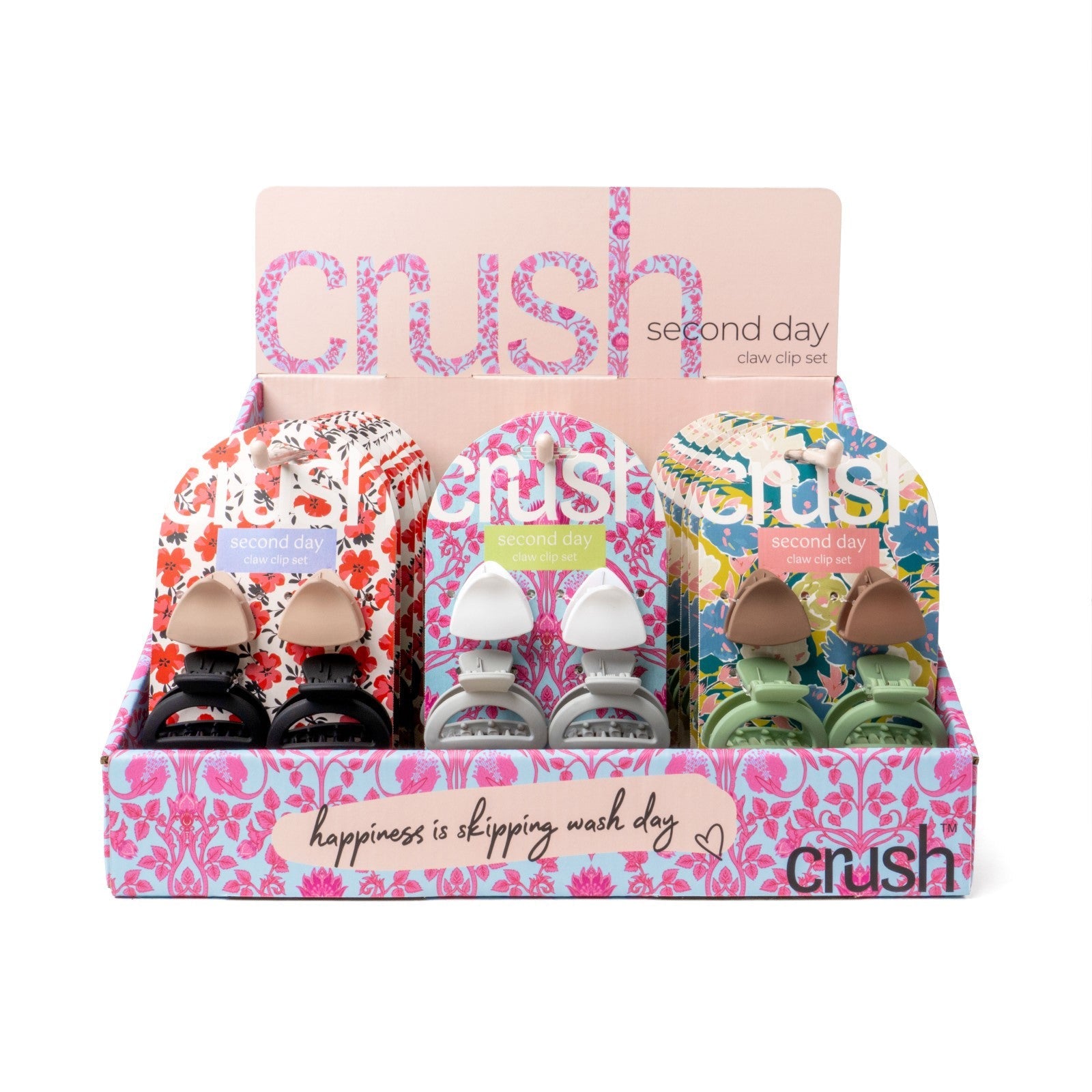 Crush™ Second Day Claw Clip Set – 6 Pack - Set 2