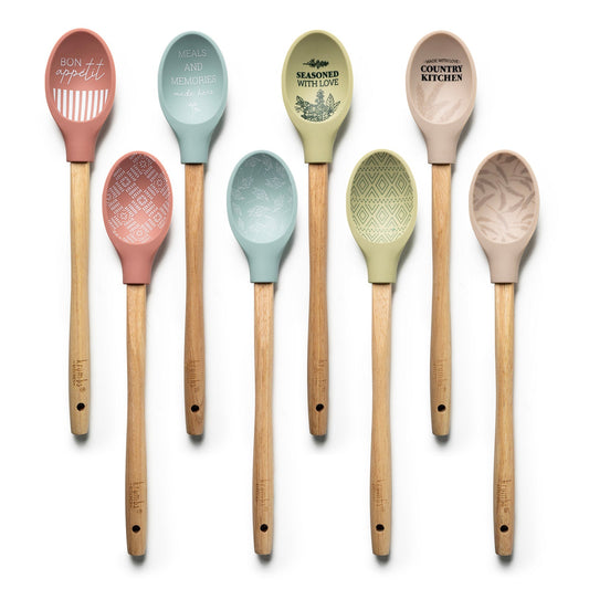 Krumbs Kitchen® Farmhouse Silicone Spoon Country Kitchen