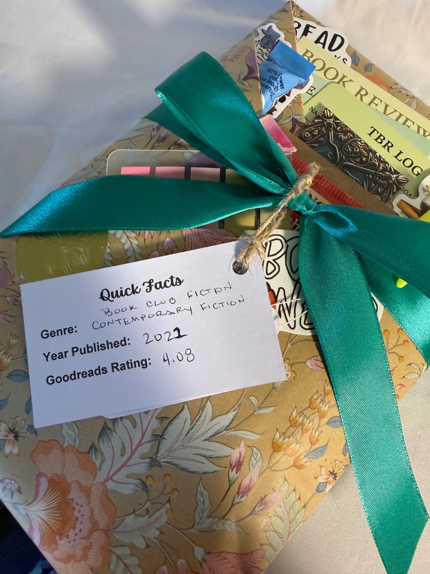 Date My Books Deluxe Blind Date Book - Literary Fiction / Book Club Fiction - D97