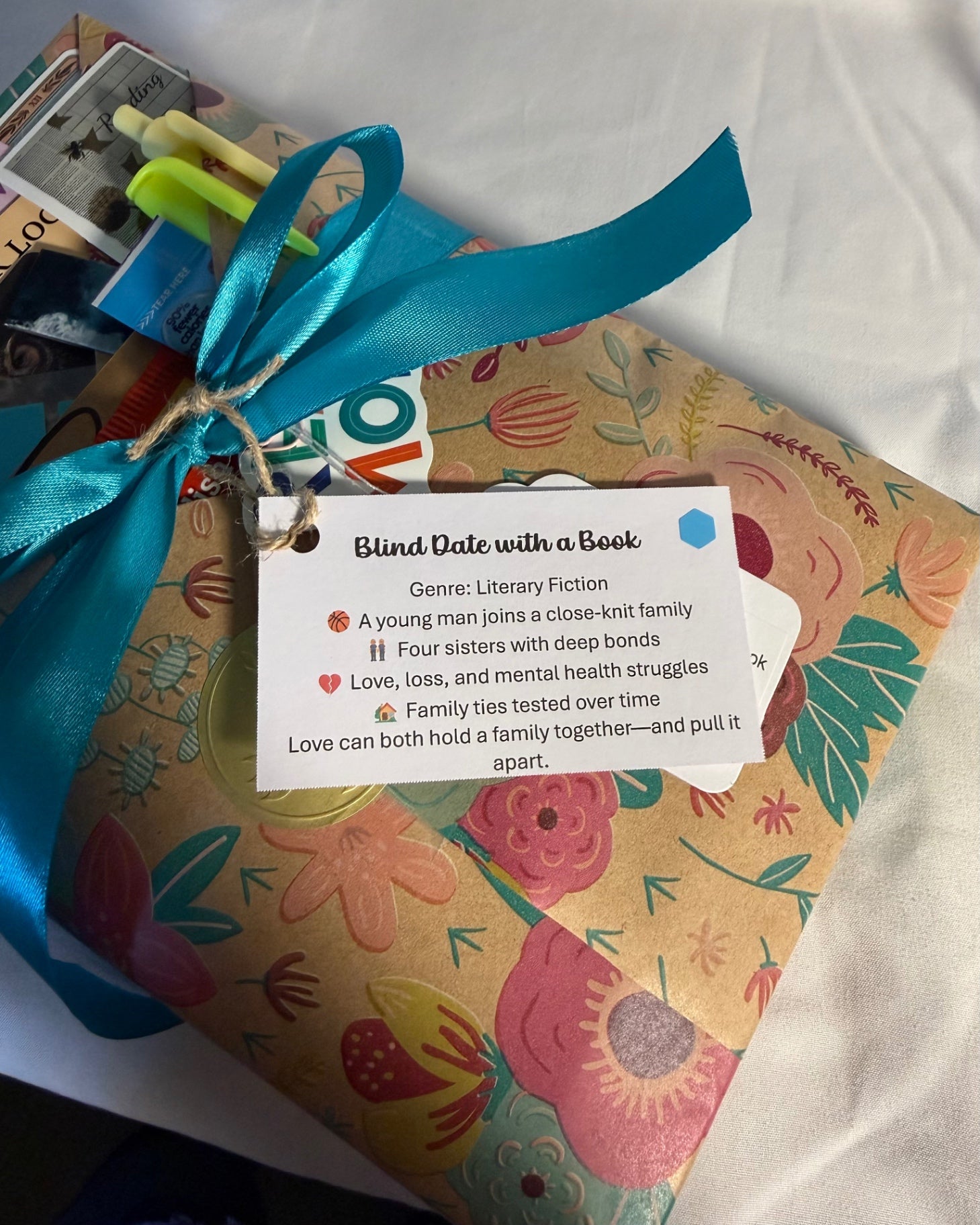 Date My Books Deluxe Blind Date Book - Literary Fiction - D100