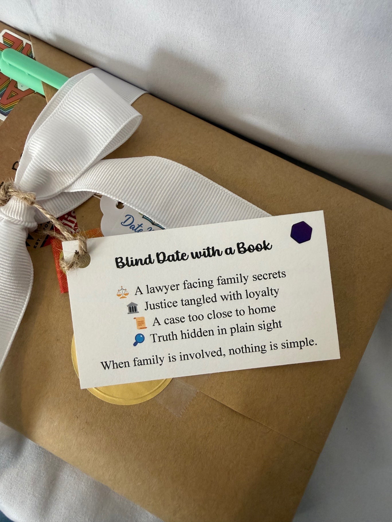 Date My Books Blind Date Book - Christian Legal Thriller - 518