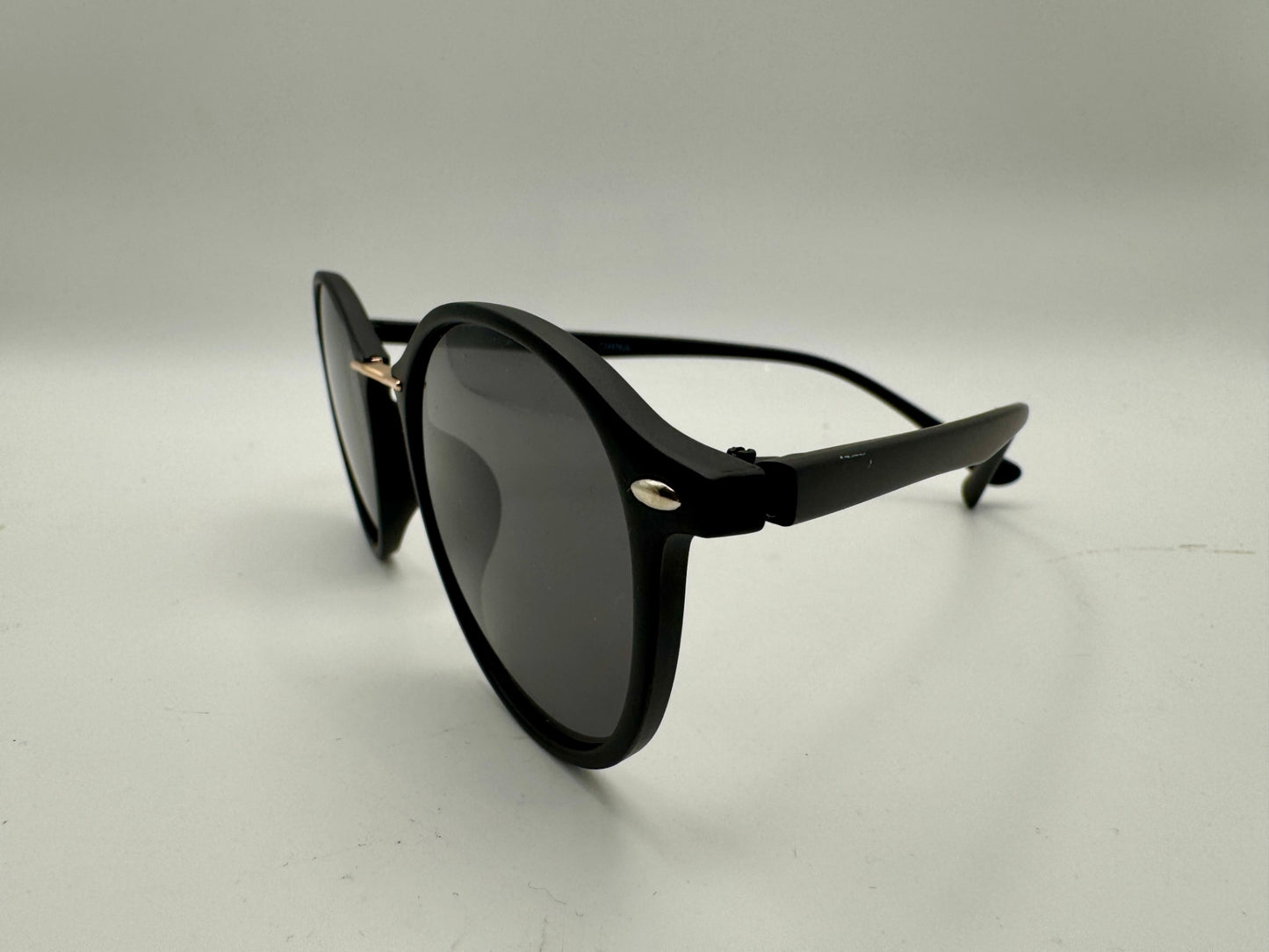 Fashion Sunglasses - Flat Black - 100% UV