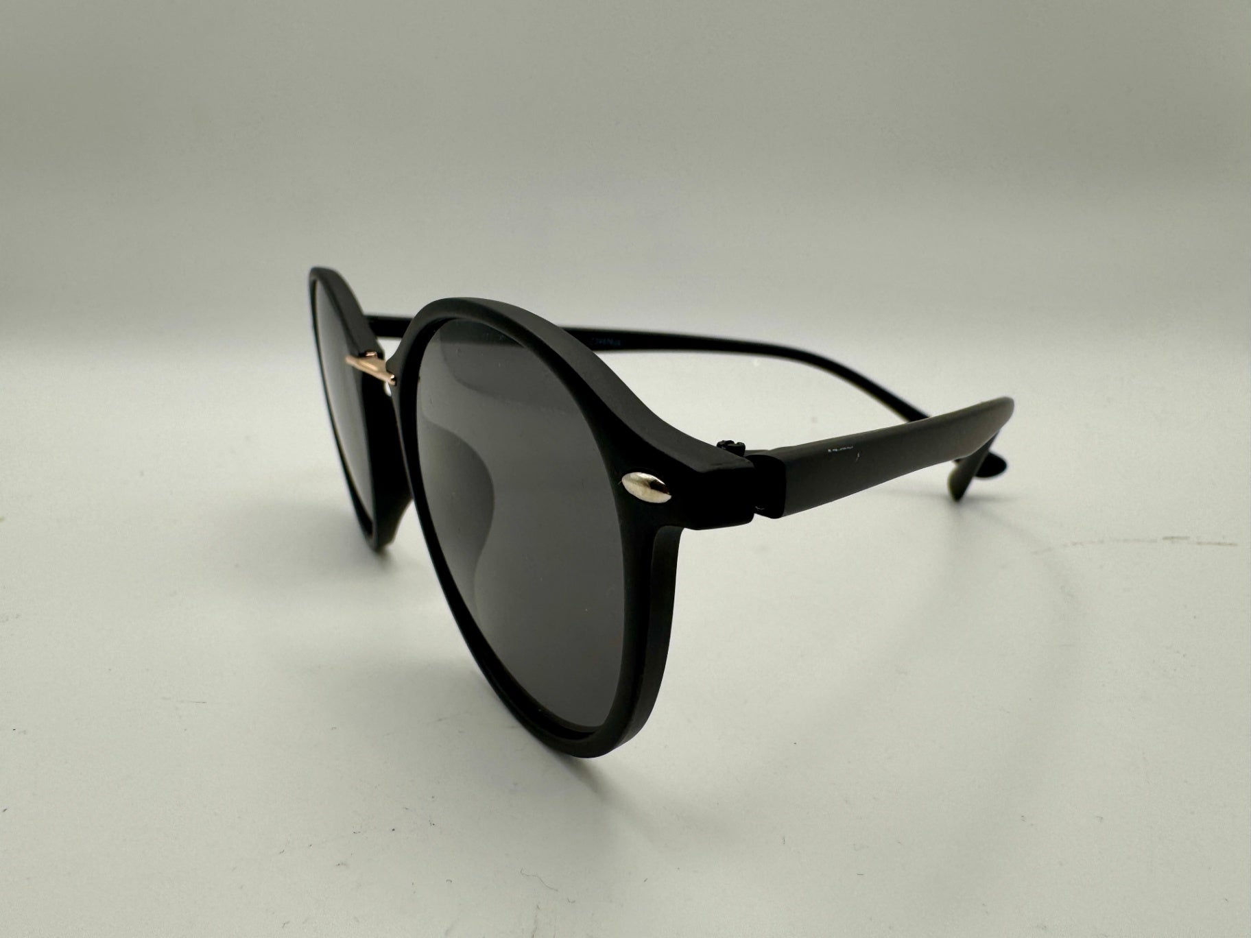 Fashion Sunglasses - Flat Black - 100% UV