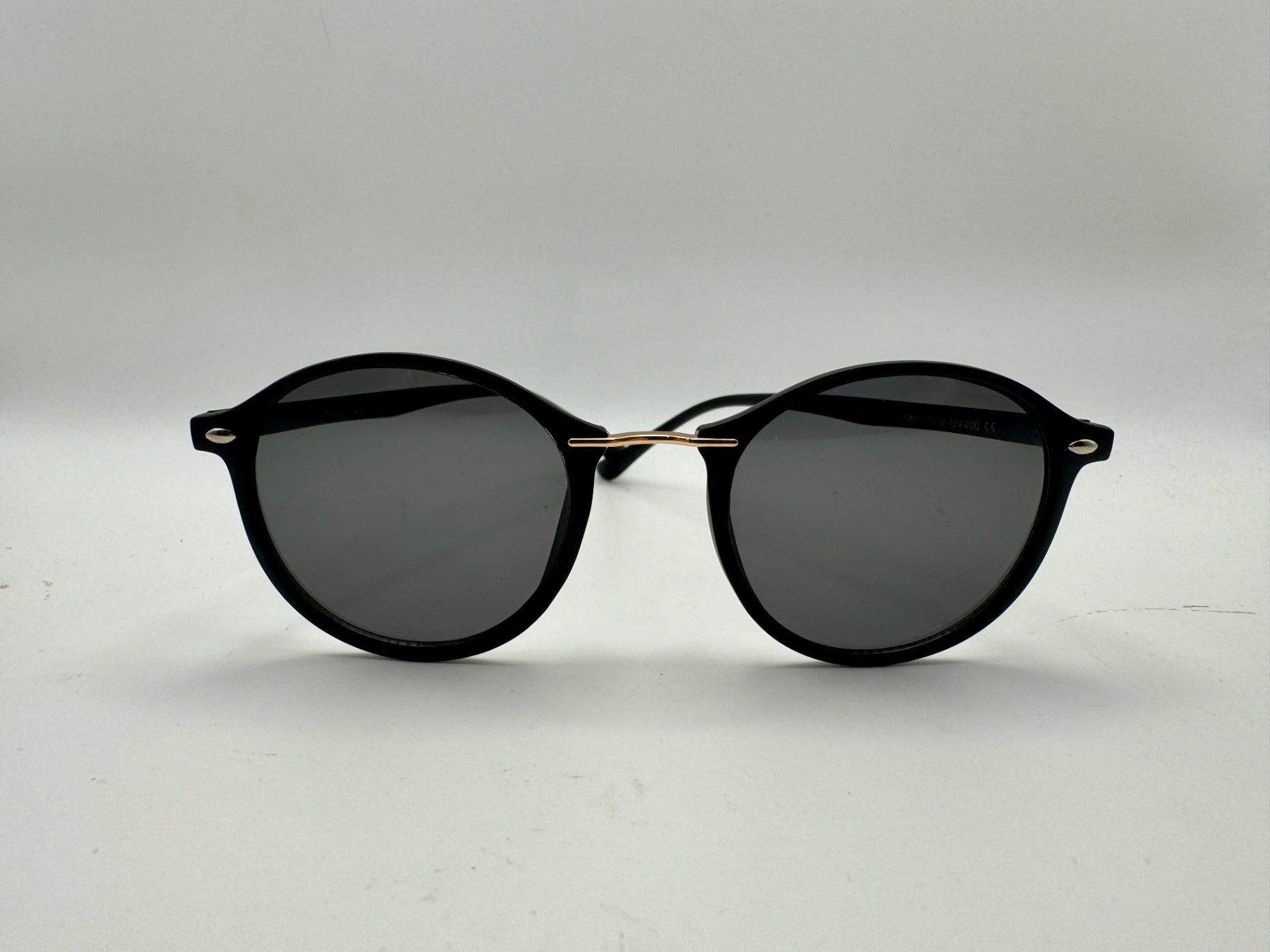 Fashion Sunglasses - Flat Black - 100% UV