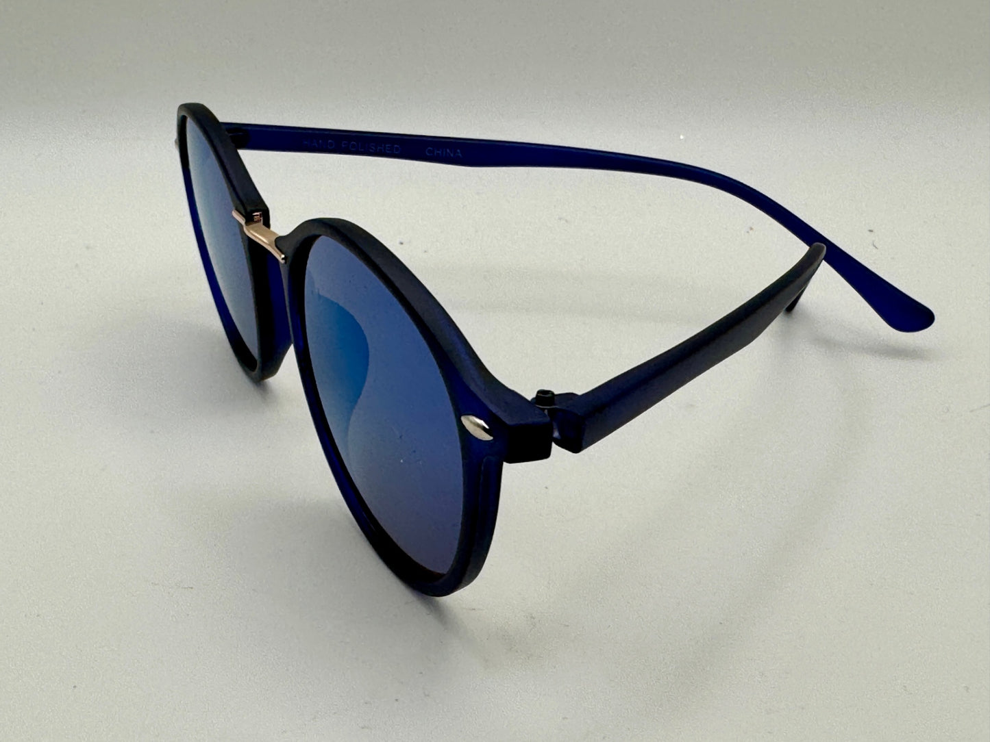 Fashion Sunglasses - Flat Blue - 100% UV