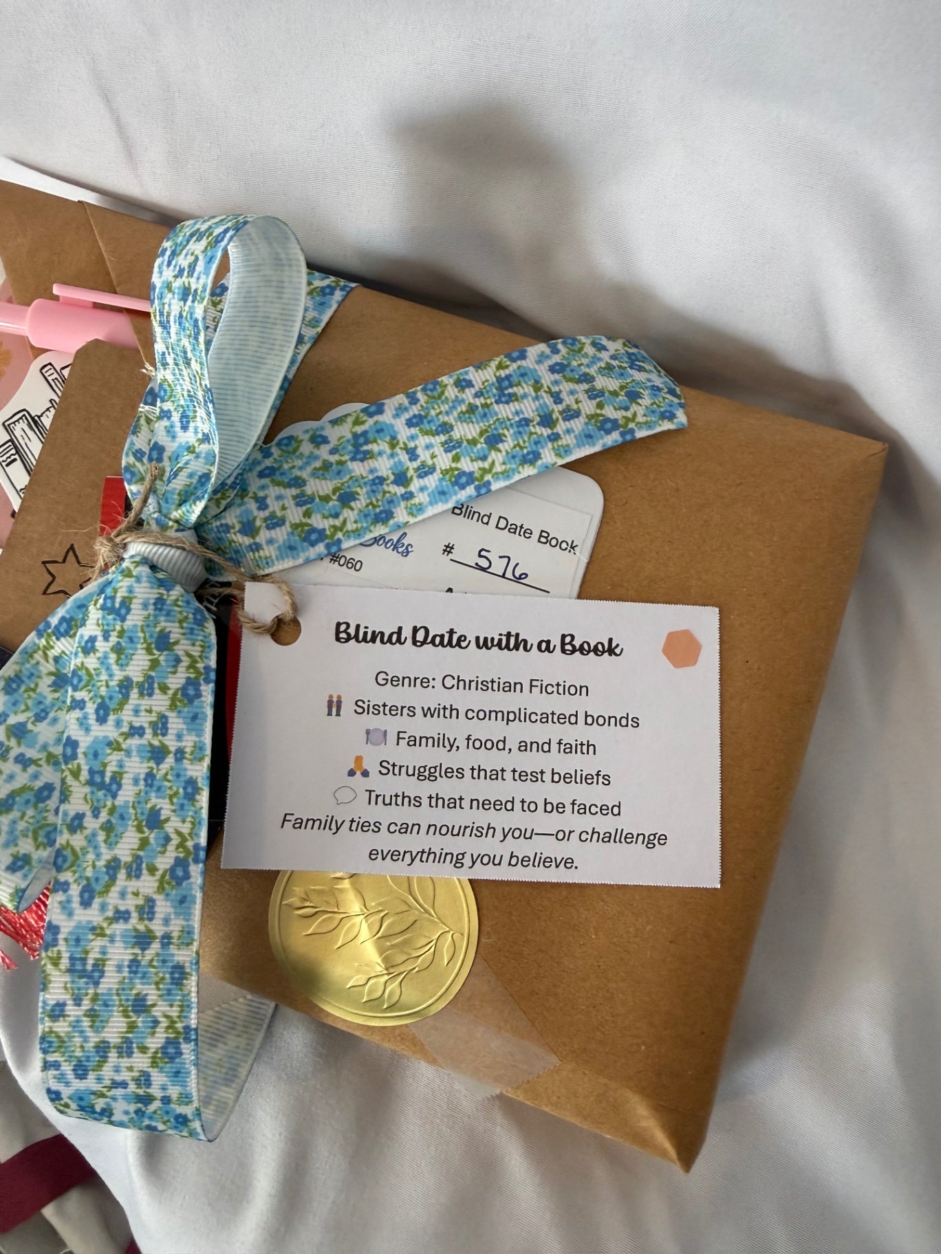 Date My Books Blind Date Book - Christian Fiction - 576