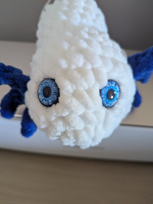 Mama Bear Sewing Den LLC Plushie - Blue, Red, White -