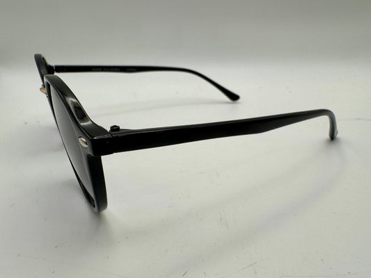 Fashion Sunglasses - Glossy Black - 100% UV