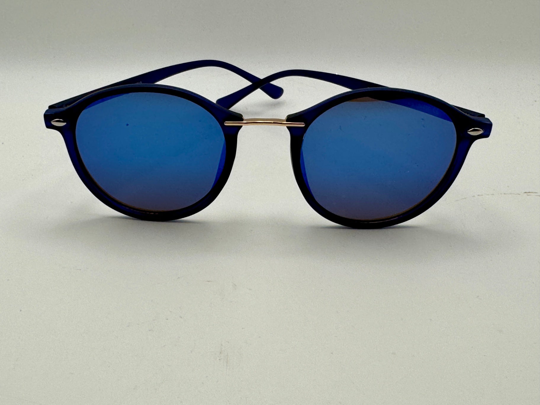 Fashion Sunglasses - Flat Blue - 100% UV
