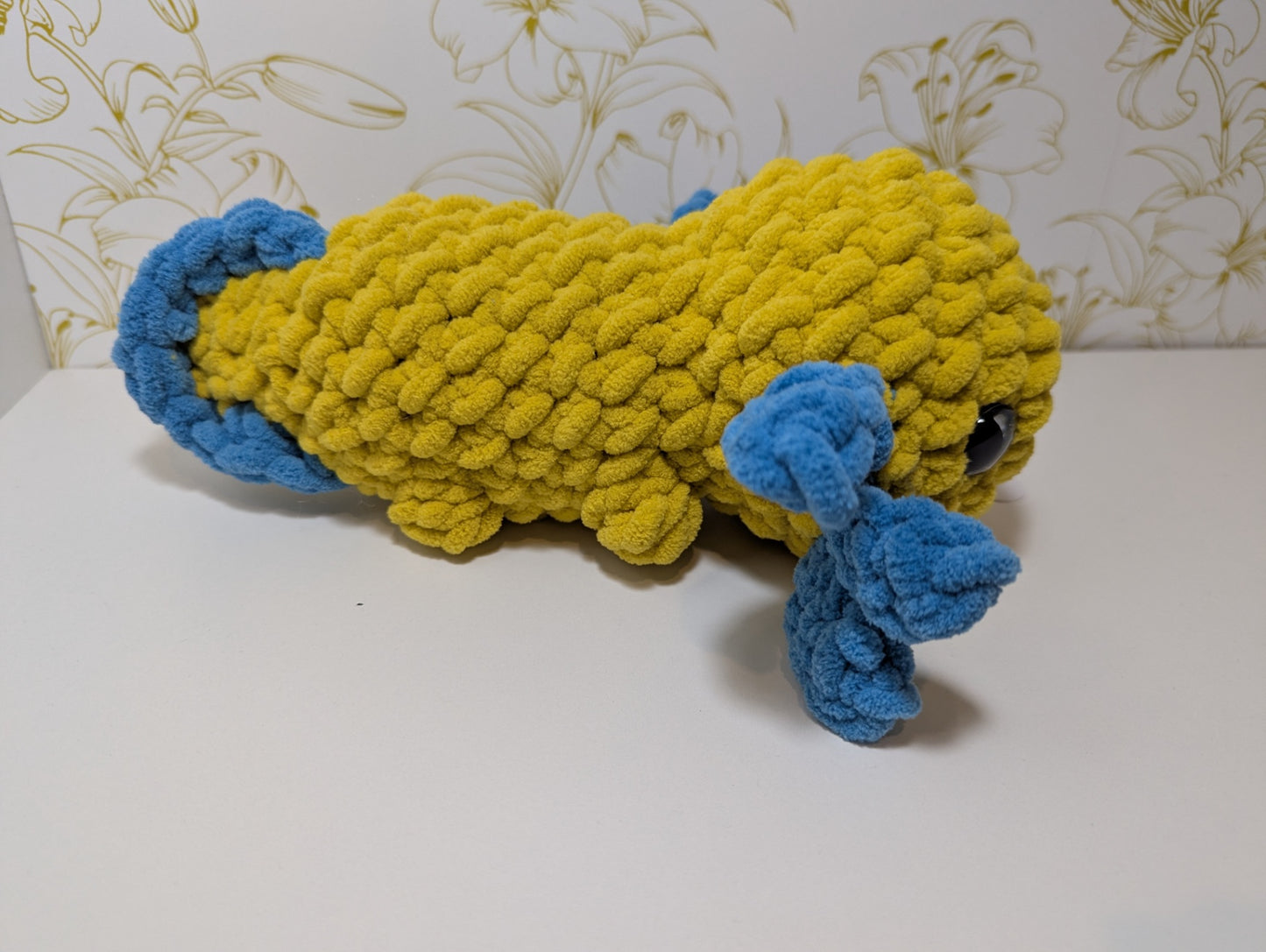 Mama Bear Sewing Den LLC Plushie - - Y Axolotl