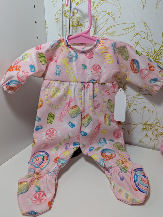 Mama Bear Sewing Den LLC Accessories - Pink with multicolor - 15" Doll