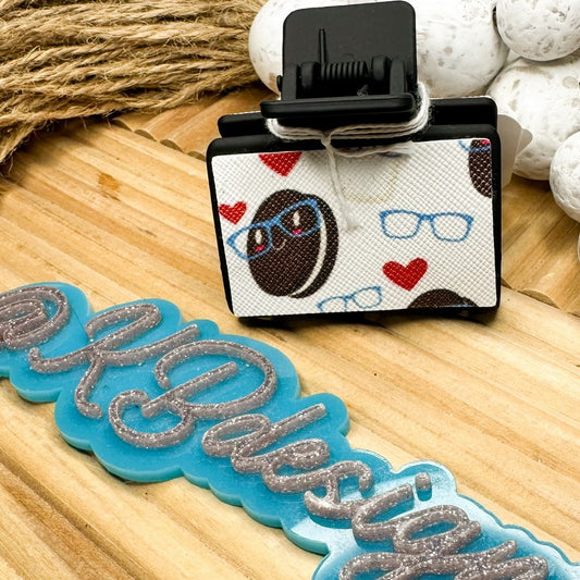 Cookies & Cream Claw Clip Small (00L0GB)