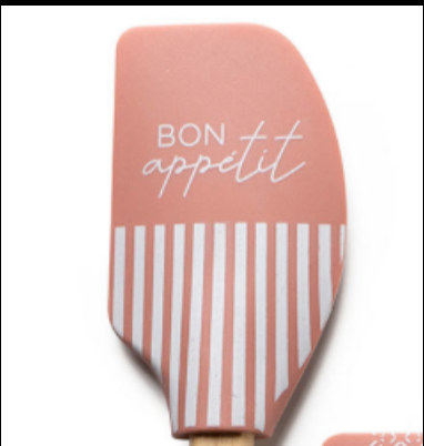 Krumbs Kitchen® Farmhouse Silicone Spatula Bon Appetit