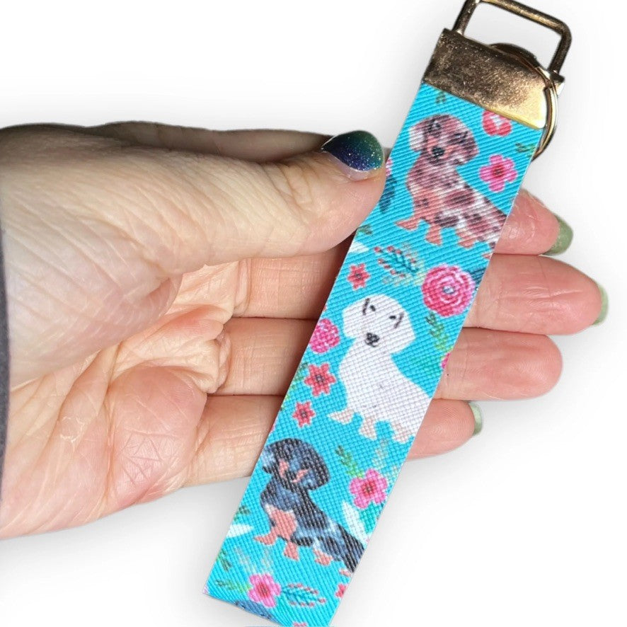 dachshund keychain (00L040)