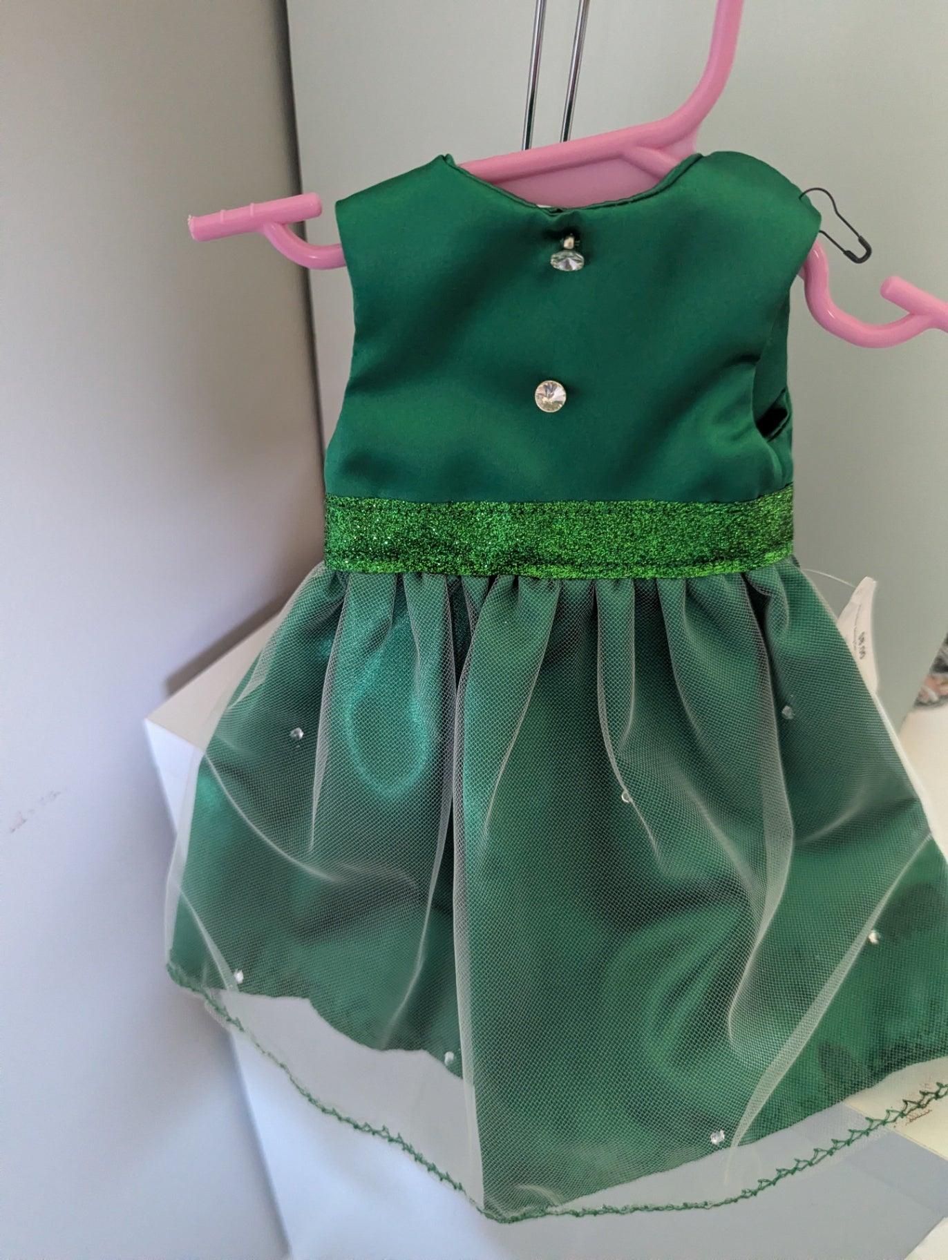 Mama Bear Sewing Den LLC Accessories - Green - 18" Doll