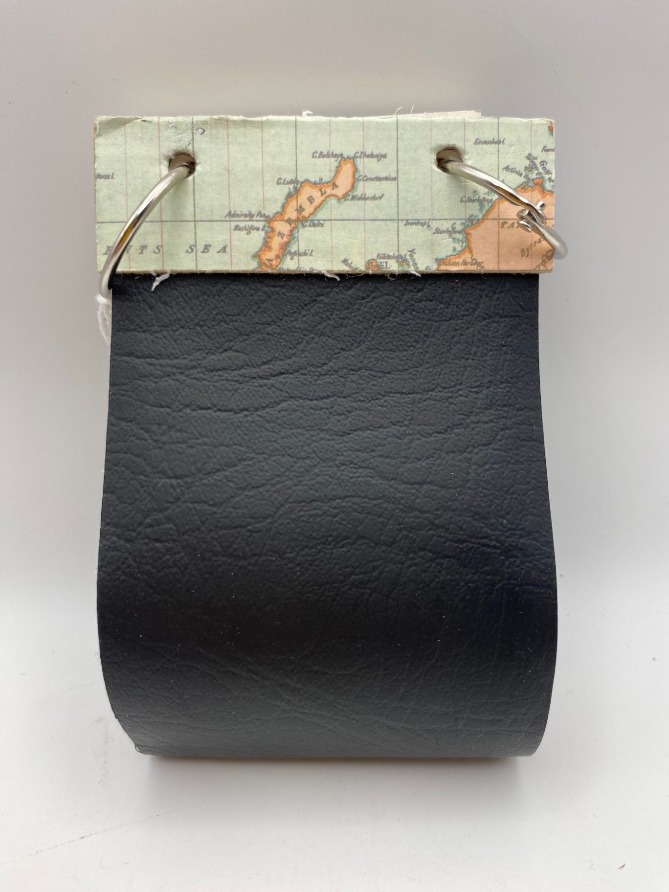 Handmade Flip journal - Black -