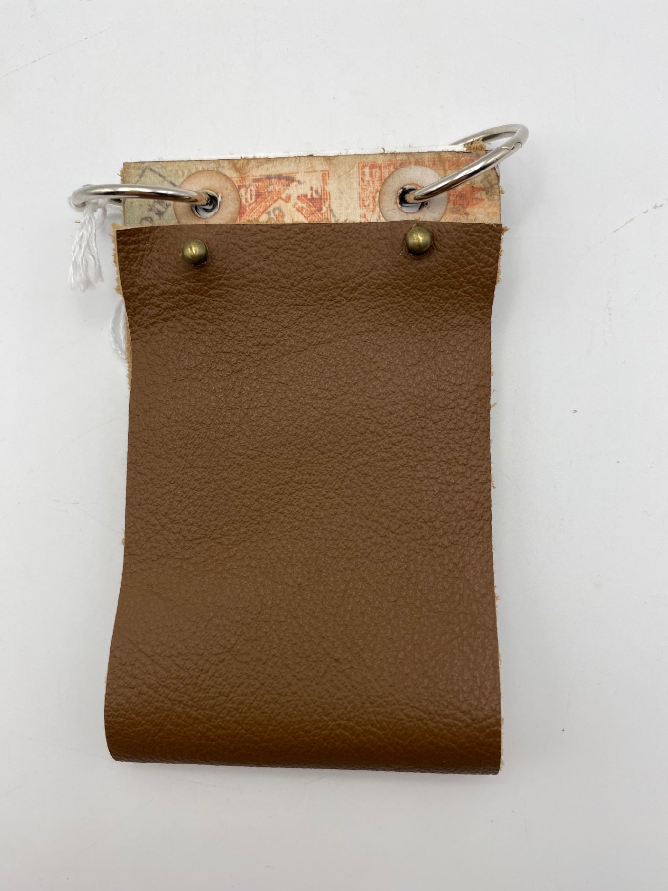 Handmade Flip journal - Brown - 
