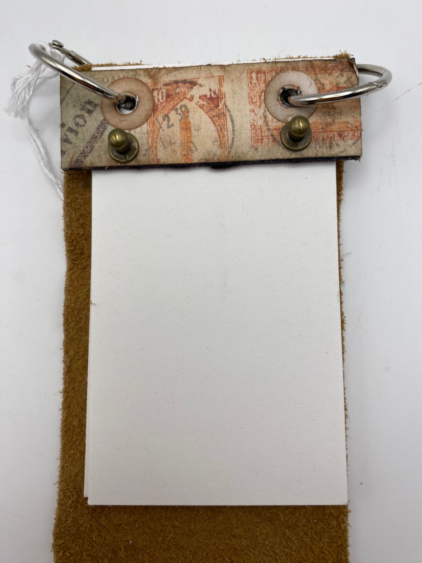 Handmade Flip journal - Brown - 