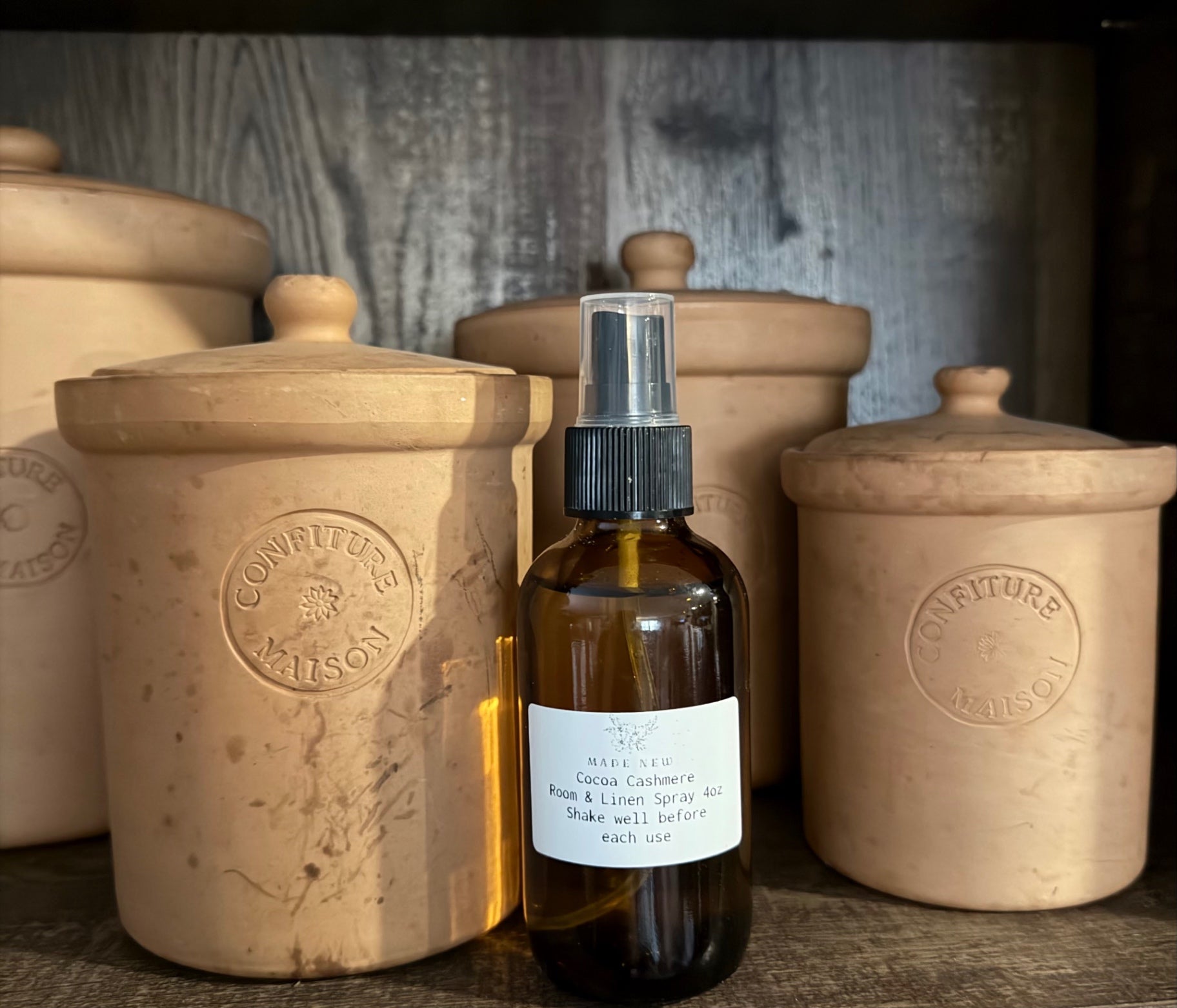 Non-toxic Room & Linen Spray 4oz- Cocoa Cashmere