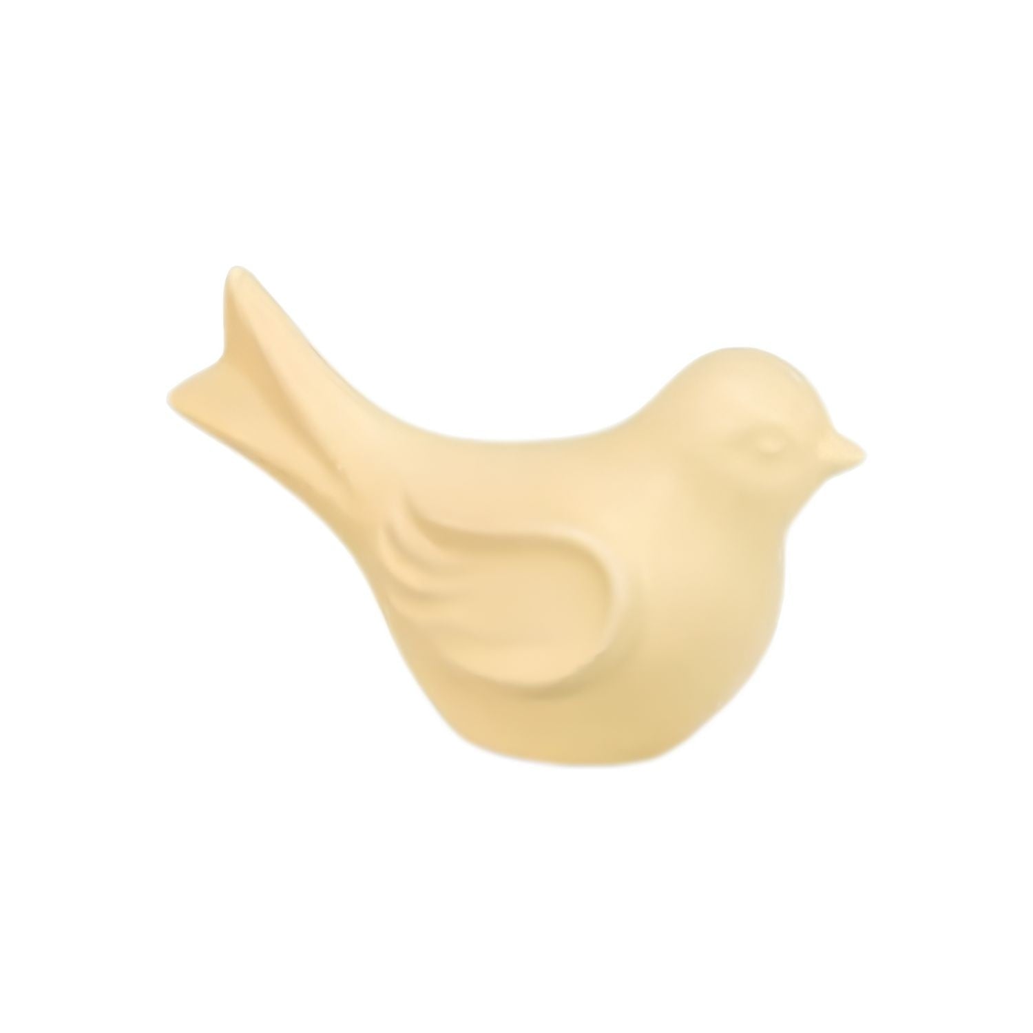 Small Modern Decorative Bird - Yellow