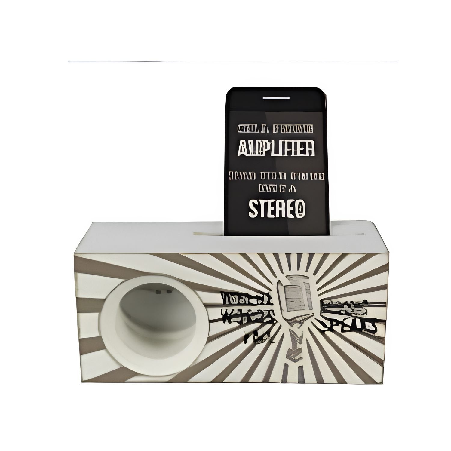 Wood Smartphone Music Box – Where words fail music speaks