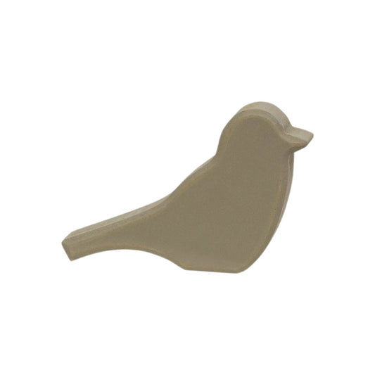Distressed Wooden Spring Bird Sitter – Green