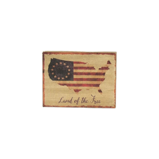 Land of the Free Block - Land of the Free