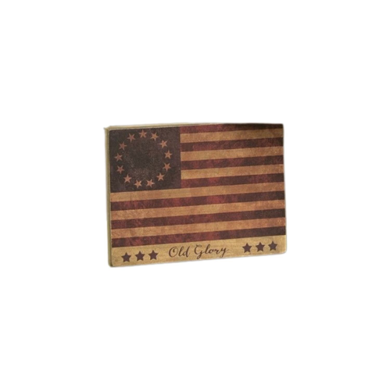 Land of the Free Block - Old Glory