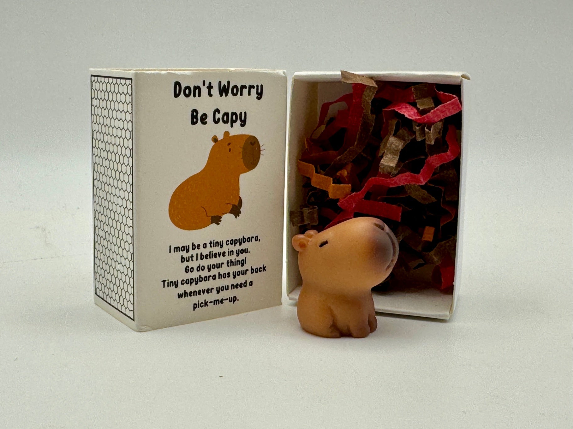 Emotional Support Figurine - Box/Square Breathing - Capybara 