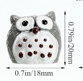 Emotional Support Figurine - Box/Square Breathing - Owl