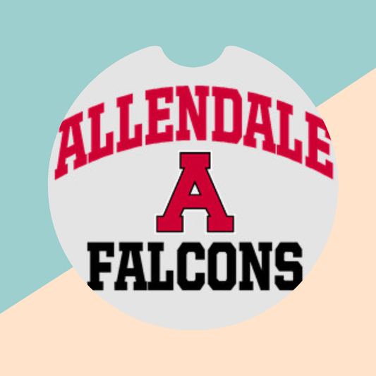 Ceramic Car Coaster Set - Allendale (2s)