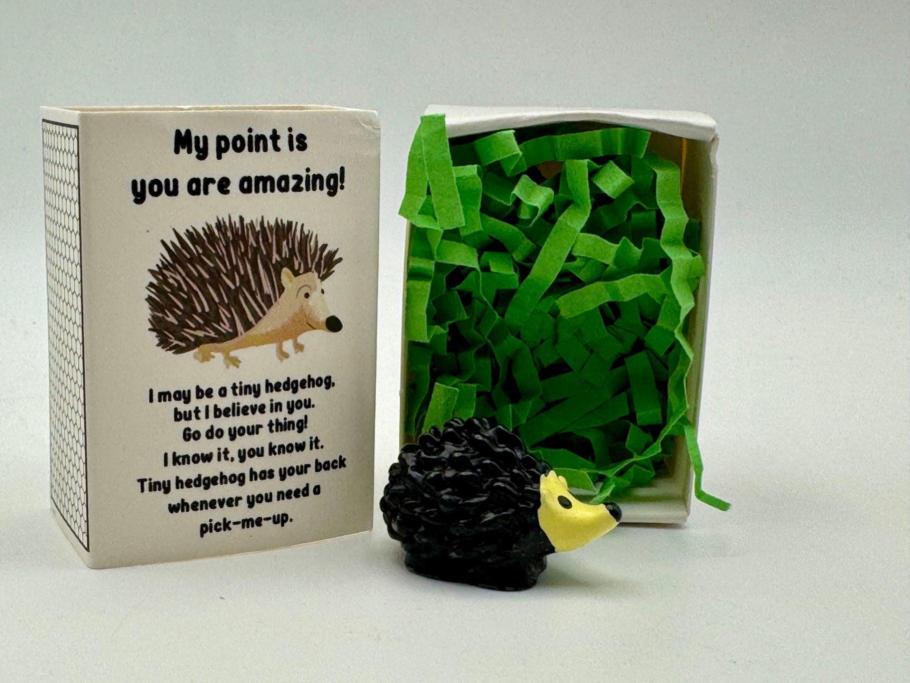 Emotional Support Figurine - Box/Square Breathing - Porcupine 