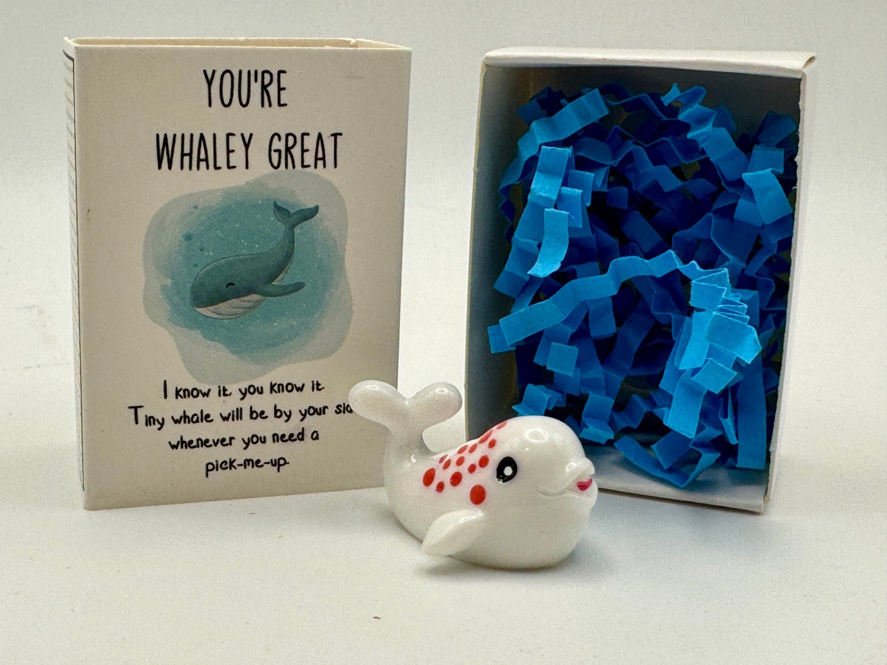 Emotional Support Figurine - Box/Square Breathing - Whale