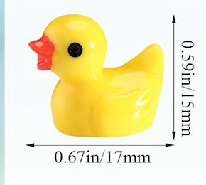Emotional Support Figurine - Box/Square Breathing - Duck