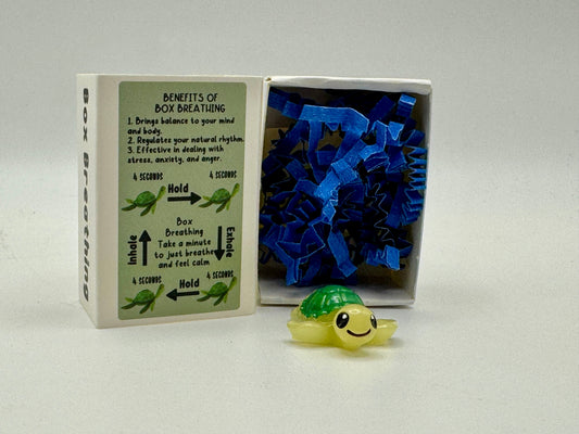 Emotional Support Figurine - Box/Square Breathing - Turtle