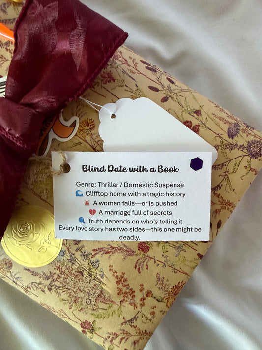 Date My Books Deluxe Blind Date Book - Mystery/Thriller - D96