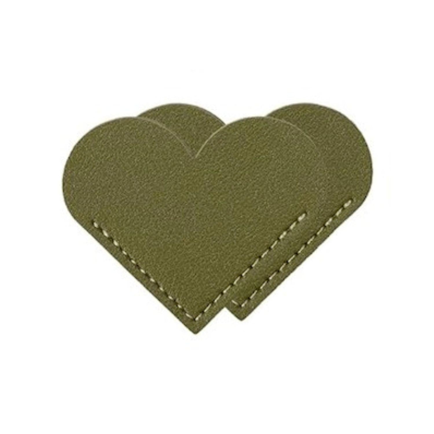 Heart Bookmarks - Hunter Green